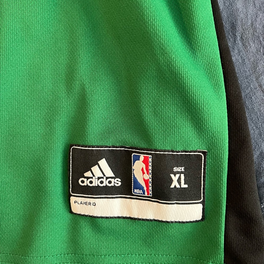 Vintage Boston Celtics Rondo Jersey // Size XL // GREEN